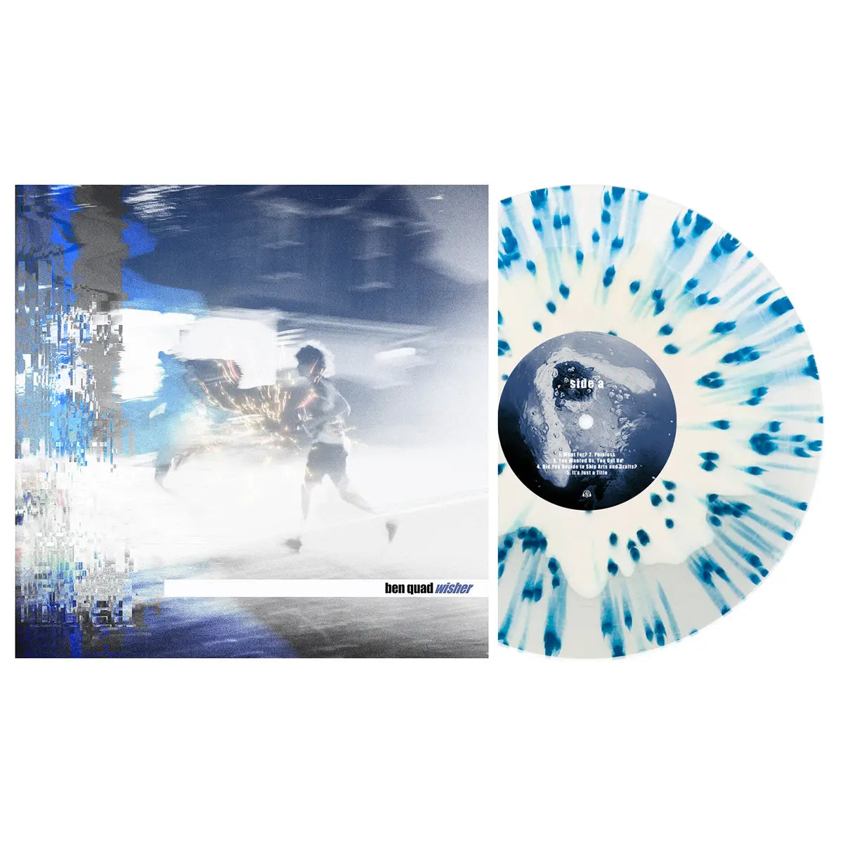 [PRE-ORDER] Ben Quad - Wisher [Bone in Clear w/ Blue Splatter Vinyl] [Release Date: 11/14/2025]