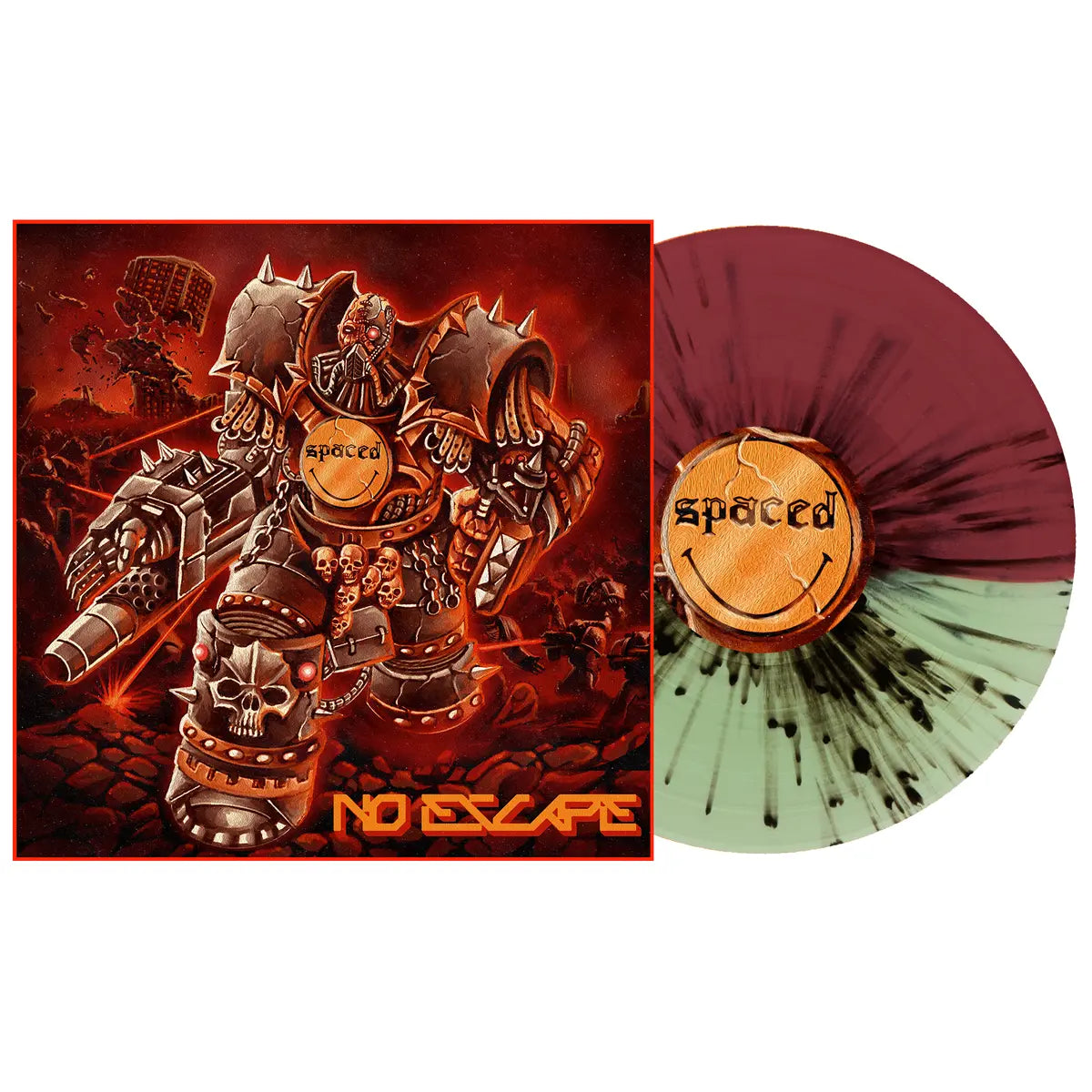 [PRE-ORDER] Spaced - No Escape [Indie Exclusive Coke Bottle w/ Oxblood & Black Splatter Vinyl] [Release Date: 11/07/2025]