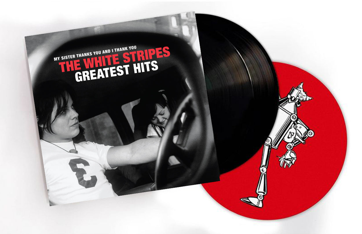 The White Stripes - My Sister Thanks You And I Thank You - The White Stripes Greatest Hits [Black Vinyl w/ Slipmat]