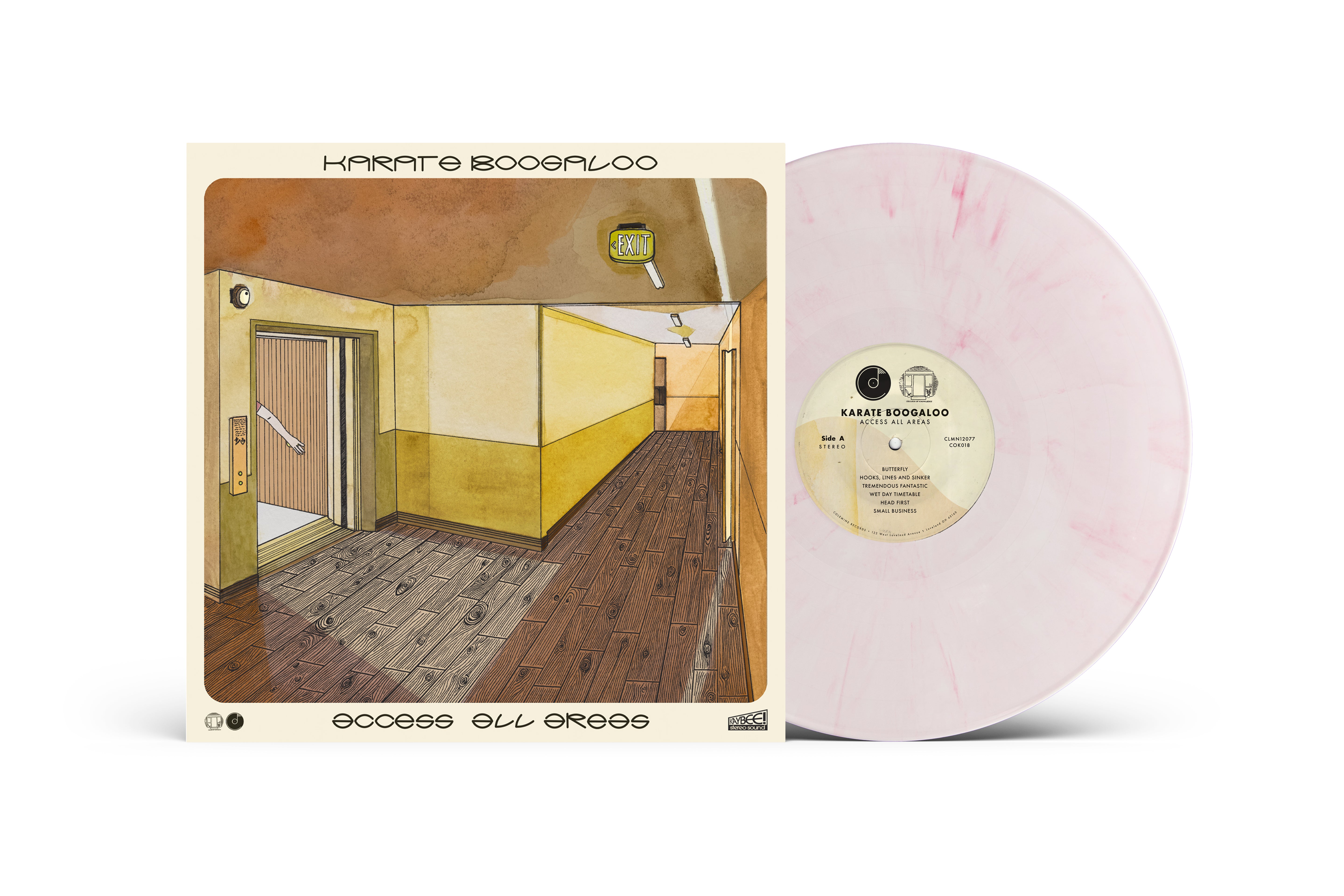 [PRE-ORDER] Karate Boogaloo - Access All Areas [Pastel Pink Vinyl] [Release Date: 10/09/2026]