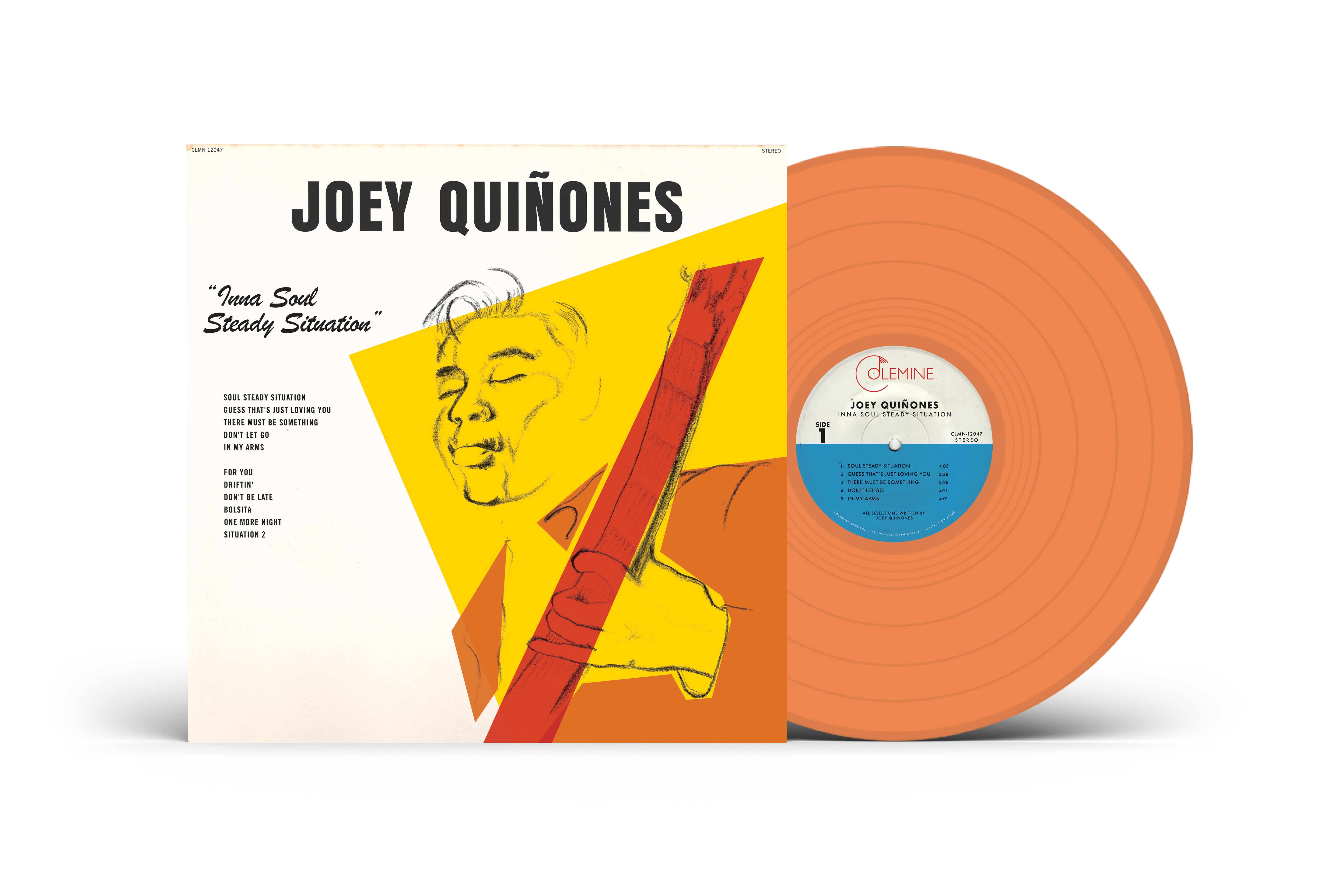 [PRE-ORDER] Joey Quiñones - Inna Soul Steady Situation [Opaque Orange Vinyl] [Release Date: 05/29/2026]