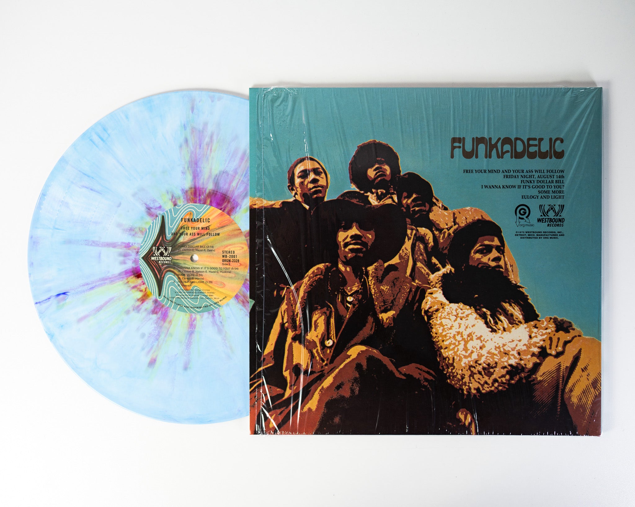 Funkadelic - Free Your Mind And Your Ass Will Follow [Plaid Room & Seasick Exclusive] [Boo Berry Splatter]