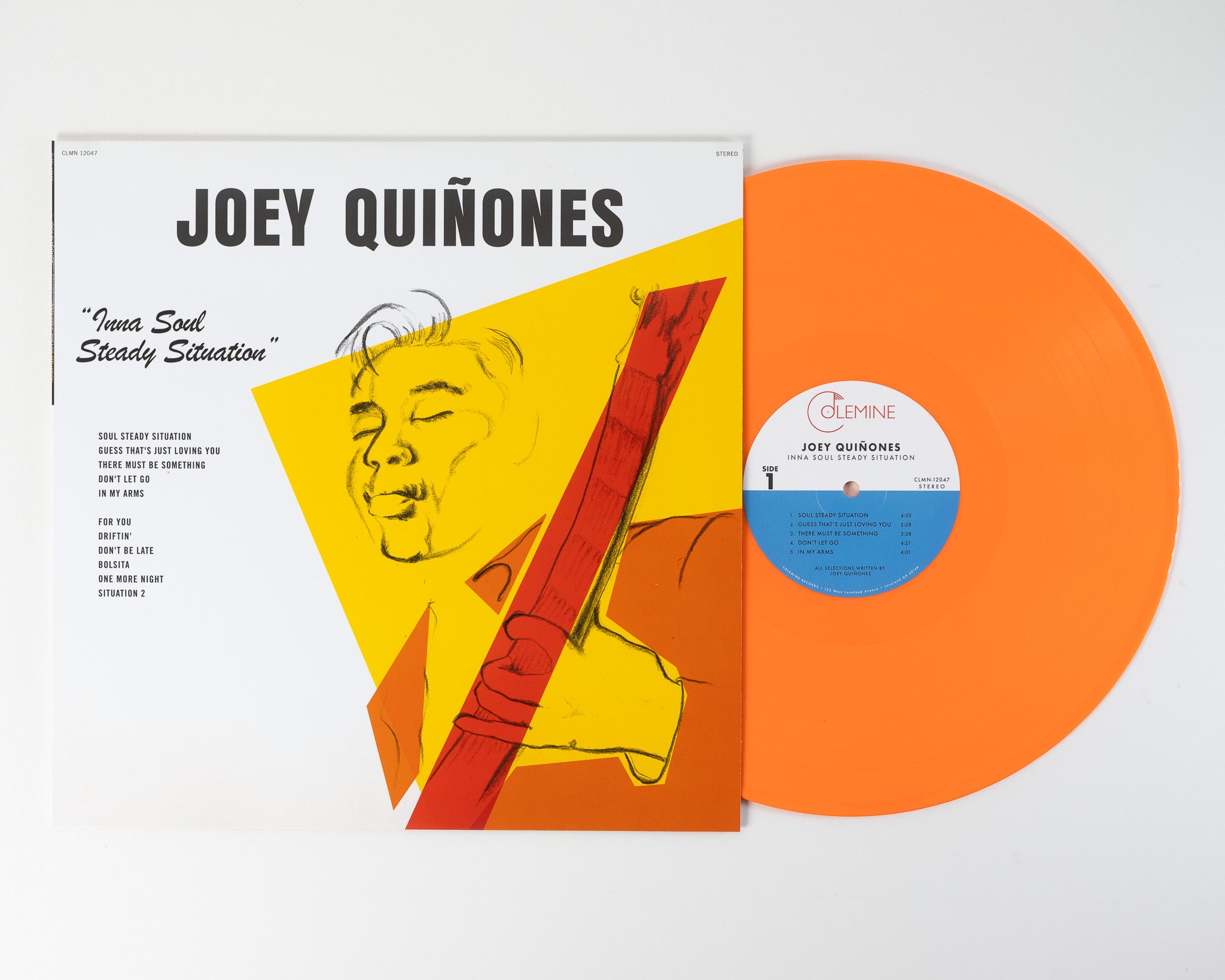 Joey Quiñones - Inna Soul Steady Situation [Opaque Orange Vinyl]