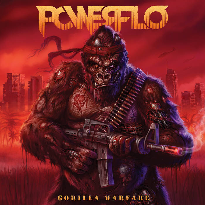 Powerflo - Gorilla Warfare [Yellow Eco Mix Vinyl]