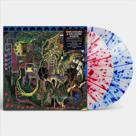 King Gizzard and the Lizard Wizard - Demos Vol. 5 + Vol. 6 [Red & Blue Splatter Vinyl]
