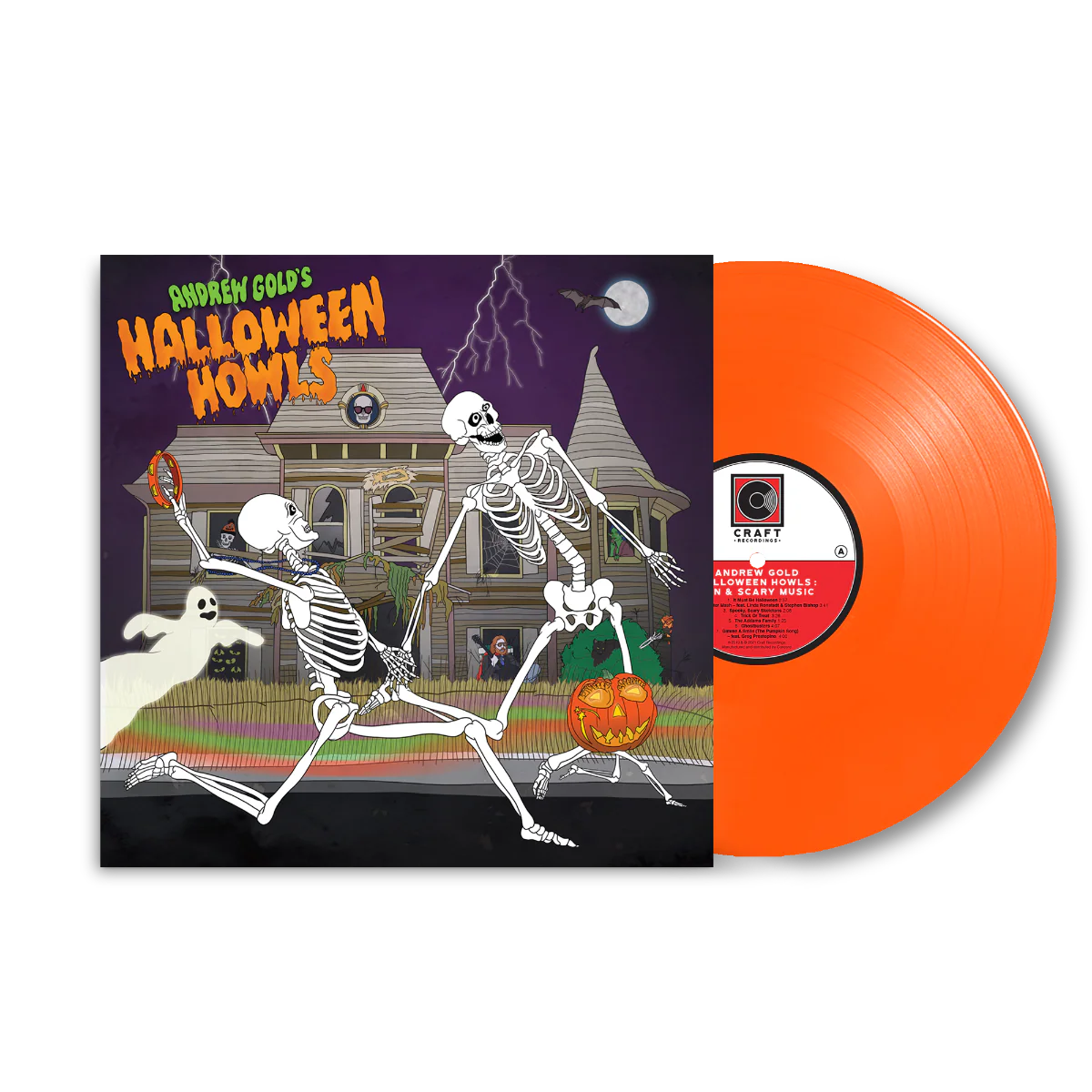 Andrew Gold - Halloween Howls: Fun & Scary Music [Translucent Orange Crush Vinyl]