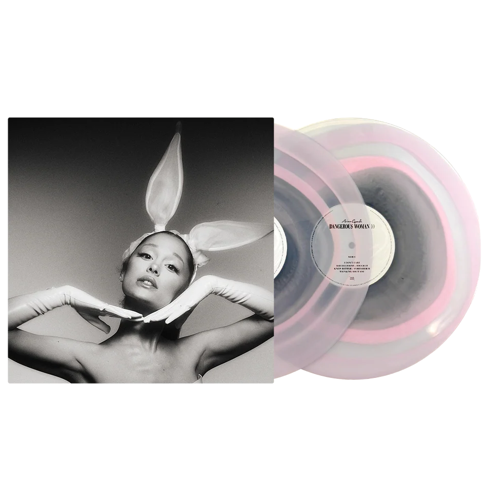 Ariana Grande - Dangerous Woman [10th Anniversary] [Pink & Black Vinyl] LIMIT 1 PER CUSTOMER]