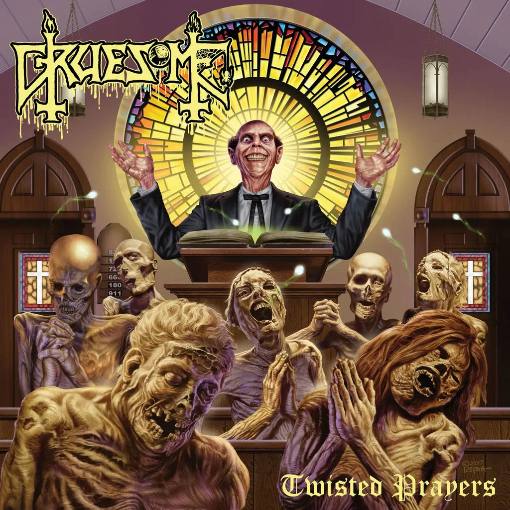 Gruesome - Twisted Prayers [Blue Vinyl]