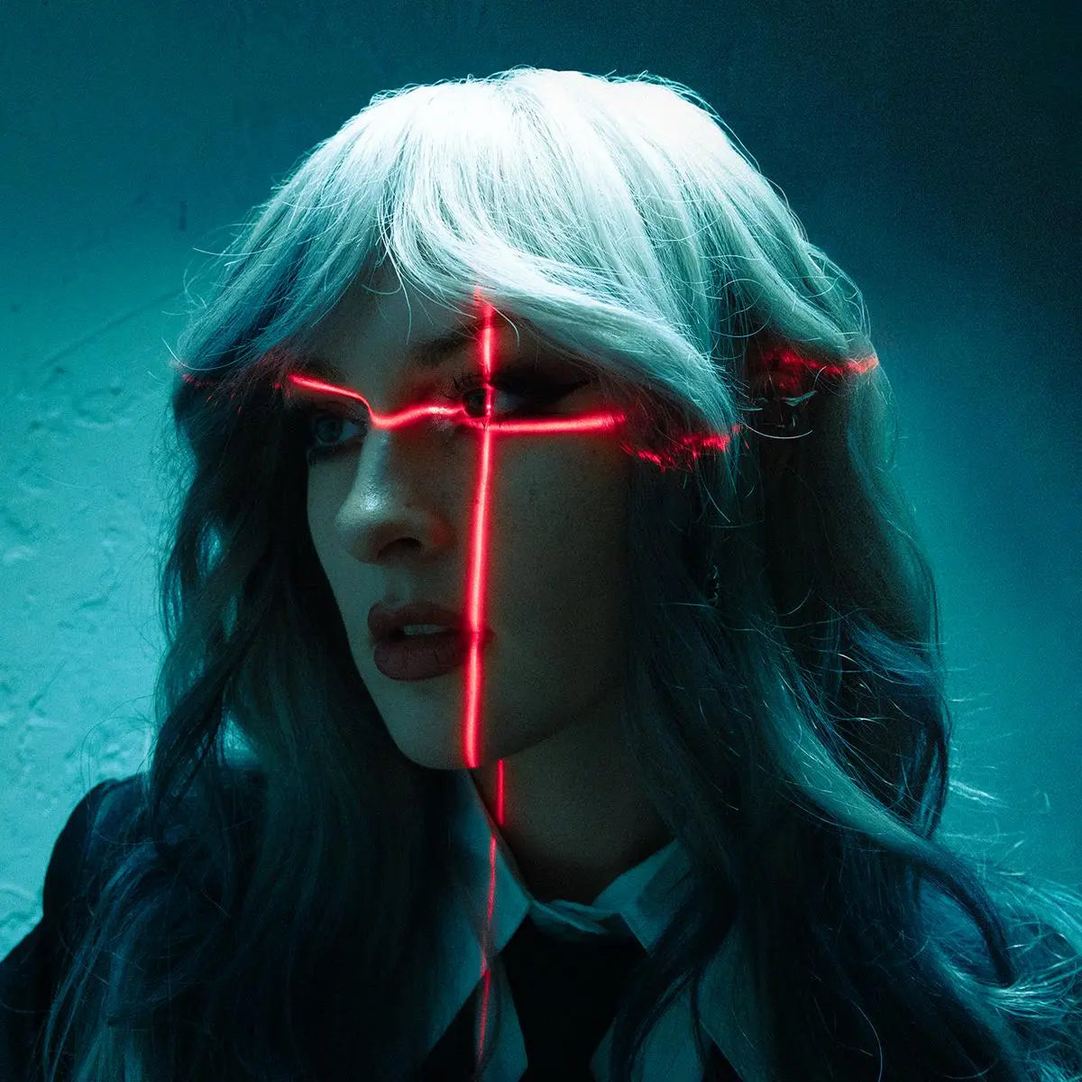 Mothica - Somewhere In Between [Indie-Exclusive Transparent Light Blue & Red Vinyl]
