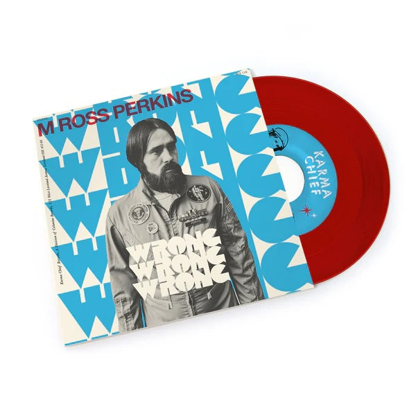 M Ross Perkins - Wrong Wrong Wrong [7" Transparent Red Vinyl]