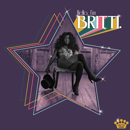 [DAMAGED] Britti - Hello. I'm Britti. [Pink & Purple Swirl  Vinyl]