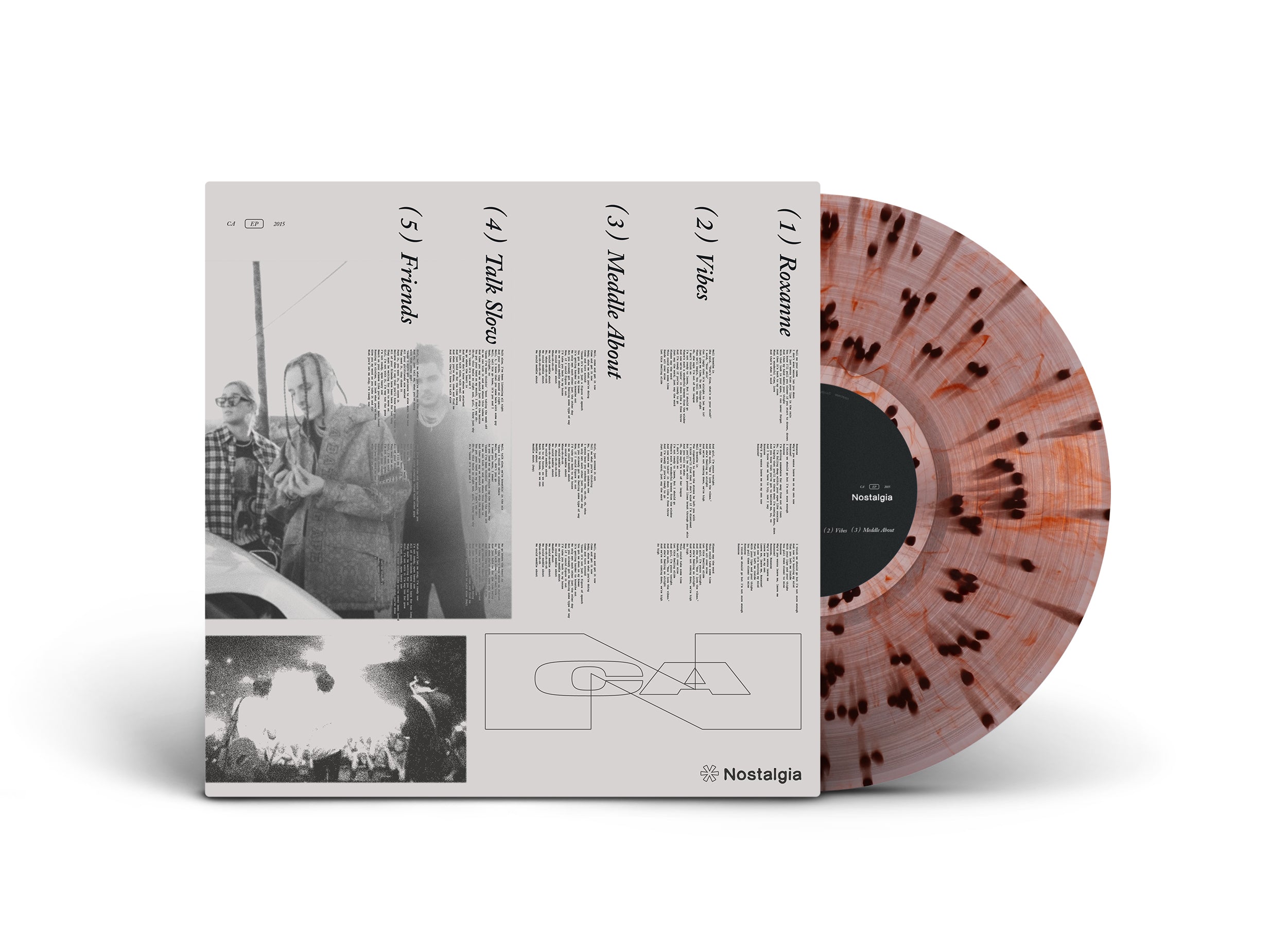 Chase Atlantic - Nostalgia [Translucent Orange/Brown Splatter 12"]
