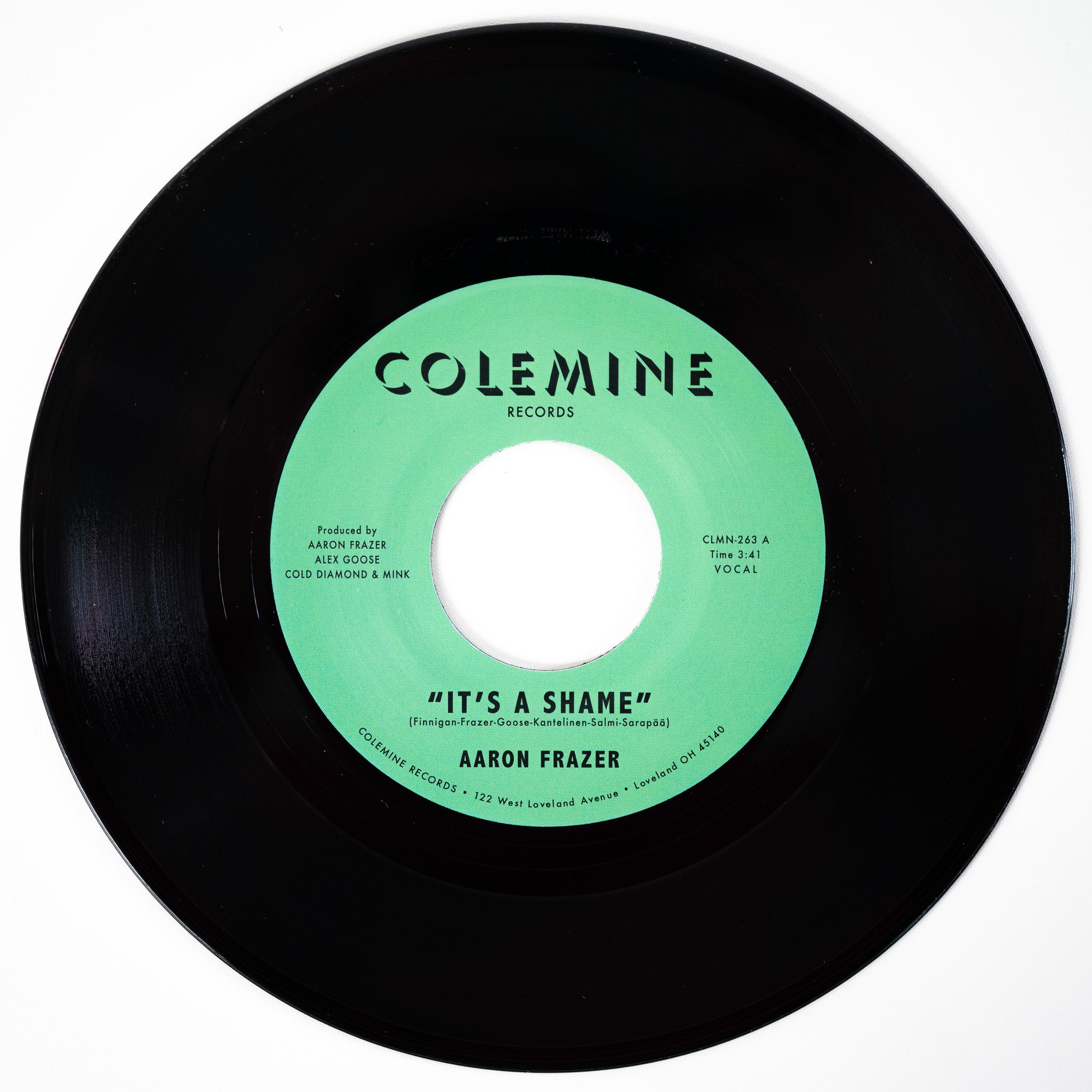 Aaron Frazer - It's A Shame / The Fool [7"]