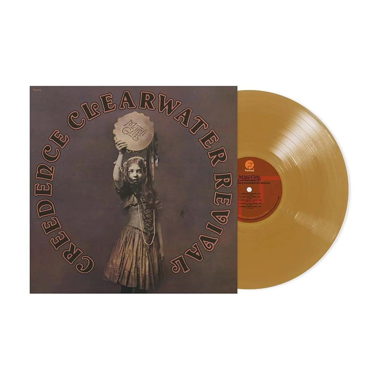 Creedence Clearwater Revival - Mardi Gras [Gold Vinyl]