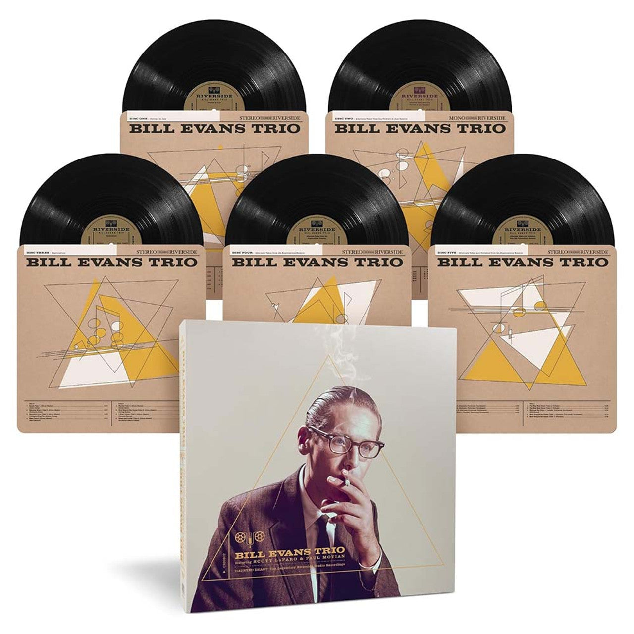 [PRE-ORDER] Bill Evans Trio - Haunted Heart: The Legendary Riverside Studio Recordings [5-lp Box Set] [Release Date: 11/21/2025]