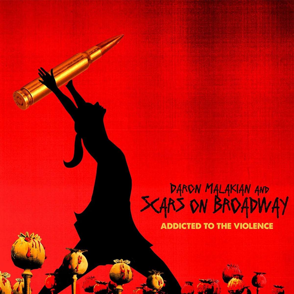 Daron Malakian and Scars On Broadway - Addicted To Violence [Indie-Exclusive Ruby Red With Gold Splatter Vinyl]