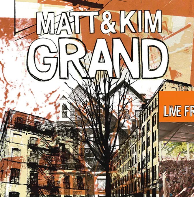 Matt and Kim - Grand [Yellow & Orange Vinyl]