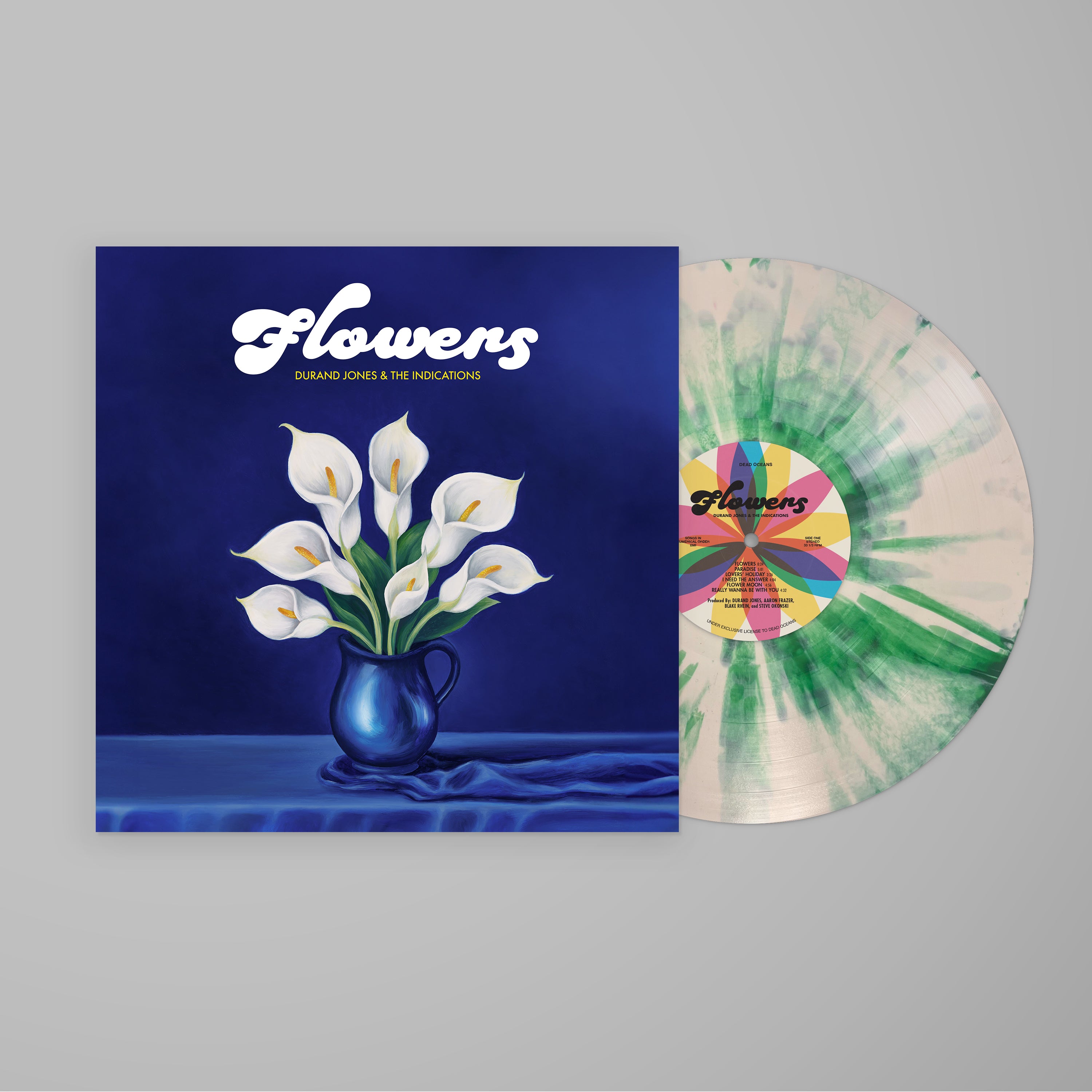 [PRE-ORDER] Durand Jones & The Indications - Flowers [Colemine Exclusive Opaque Green Splatter] [Release Date: 06/27/2025]