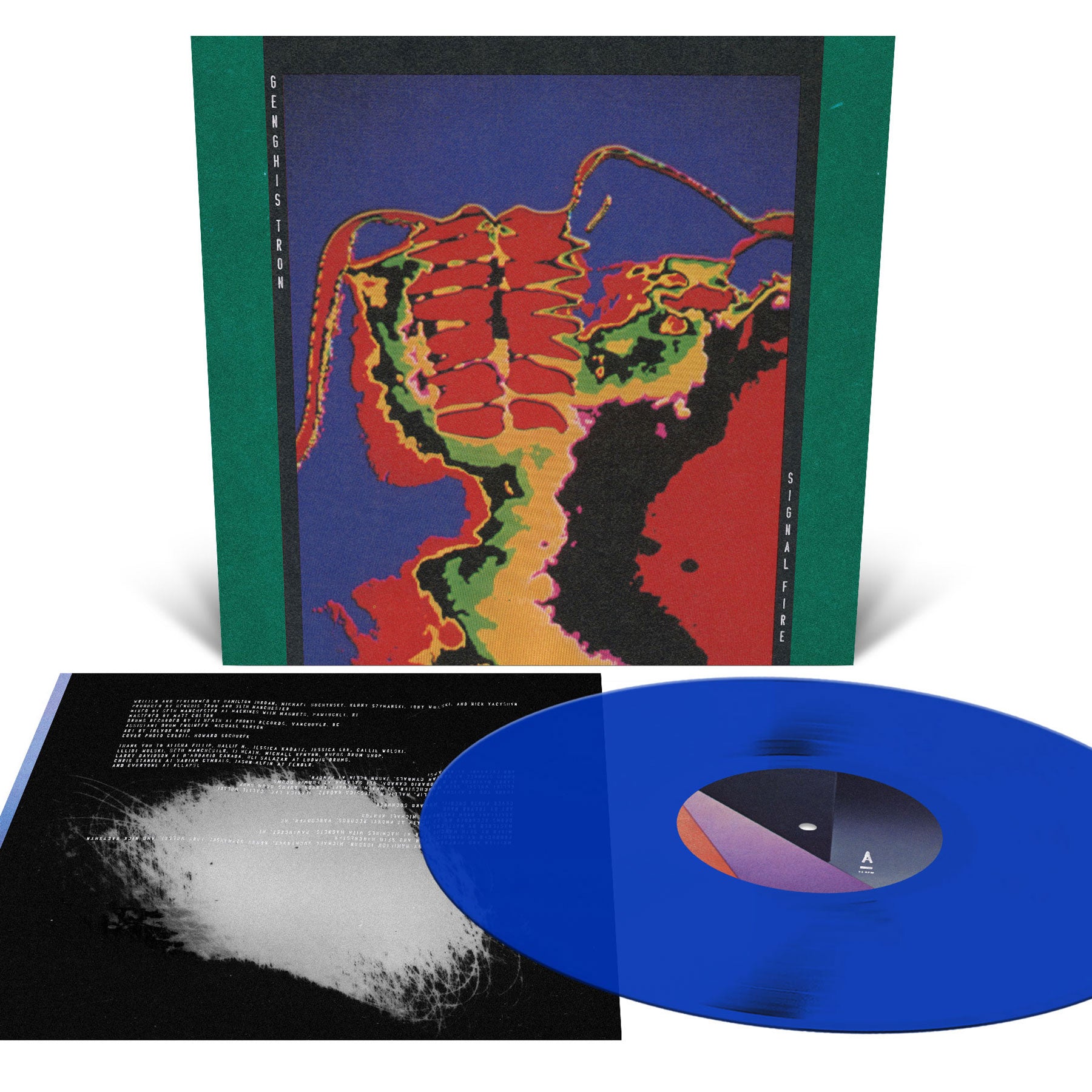 [PRE-ORDER] Genghis Tron - Signal Fire [Royal Blue Vinyl] [Release Date: 06/12/2026]