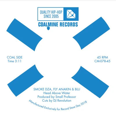 The Rugged Nuggets, Smoke Dza, Fly Anakin & Blu - Head Above Water [7"]