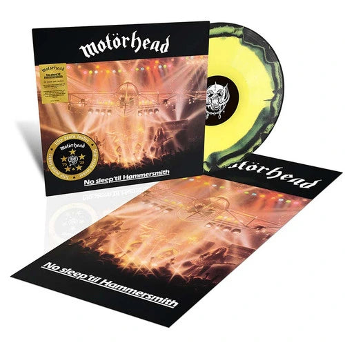 [PRE-ORDER] Motorhead - No Sleep 'til Hammersmith [Yellow & Black Vinyl] [Release Date: 08/29/2025]