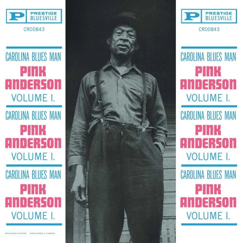 [PRE-ORDER] Pink Anderson - Volume 1: Carolina Blues Man [Bluesville Acoustic Sounds Series] [Release Date: 10/17/2025]