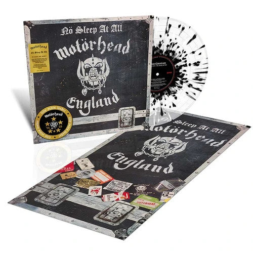 [PRE-ORDER] Motorhead - No Sleep At All [Black & White Splatter Vinyl] [Release Date: 08/29/2025]