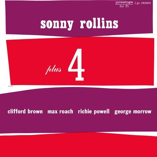 [PRE-ORDER] Sonny Rollins - Plus 4 [Original Jazz Classics Series] [Release Date: 11/21/2025]