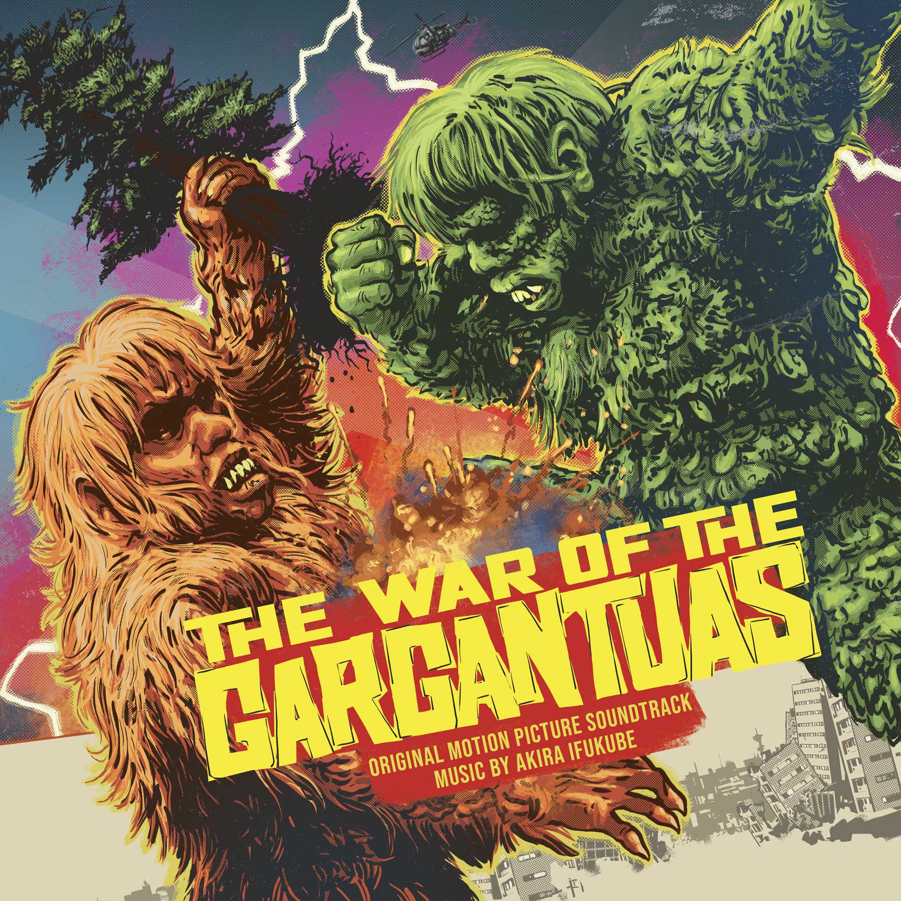 Akira Ifukube - The War Of The Gargantuas (Original Motion Picture Soundtrack) [Colored Vinyl]