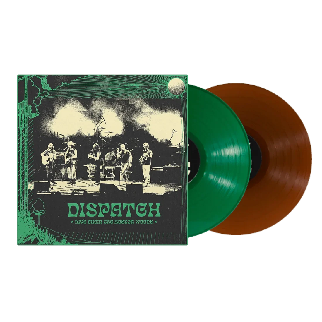 Dispatch - Live From Boston Woods [Indie-Exclusive Lumberjack Green / Brown Vinyl]