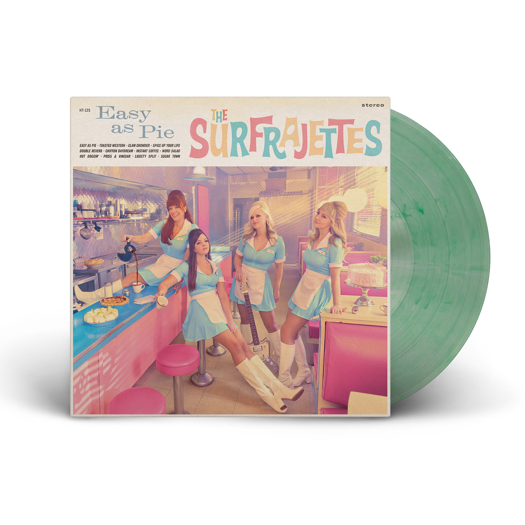 Surfrajettes - Easy As Pie [Key Lime Vinyl]