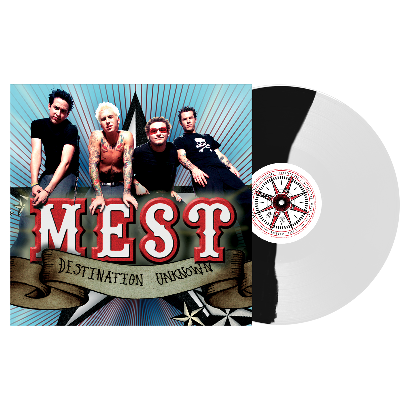 Mest - Destination Unknown [Indie-Exclusive Half White/Half Black Vinyl]