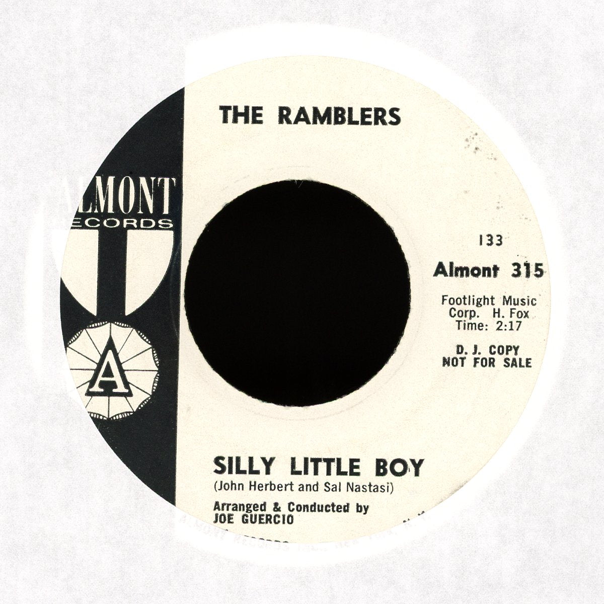 The Ramblers - Surfin' Santa on Almont Records Promo Surf Christmas 45