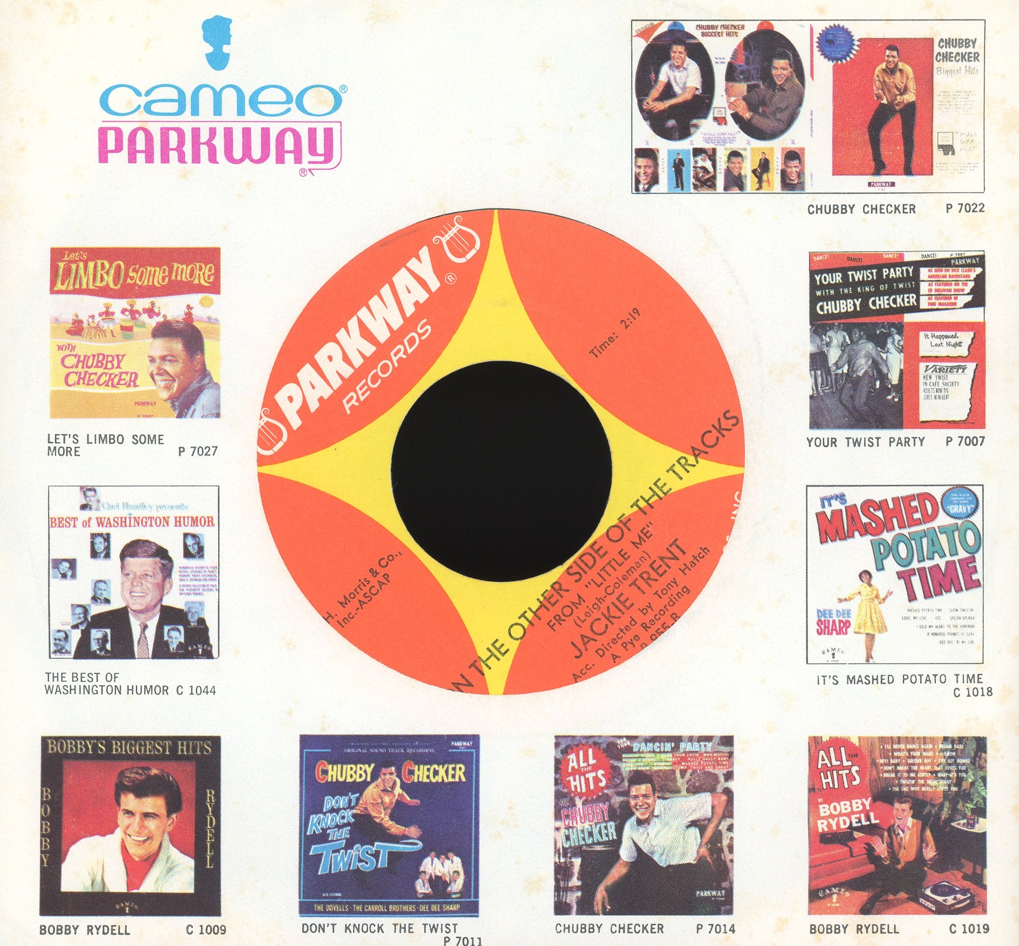 Jackie Trent - Where Are You Now on Parkway Soul 45