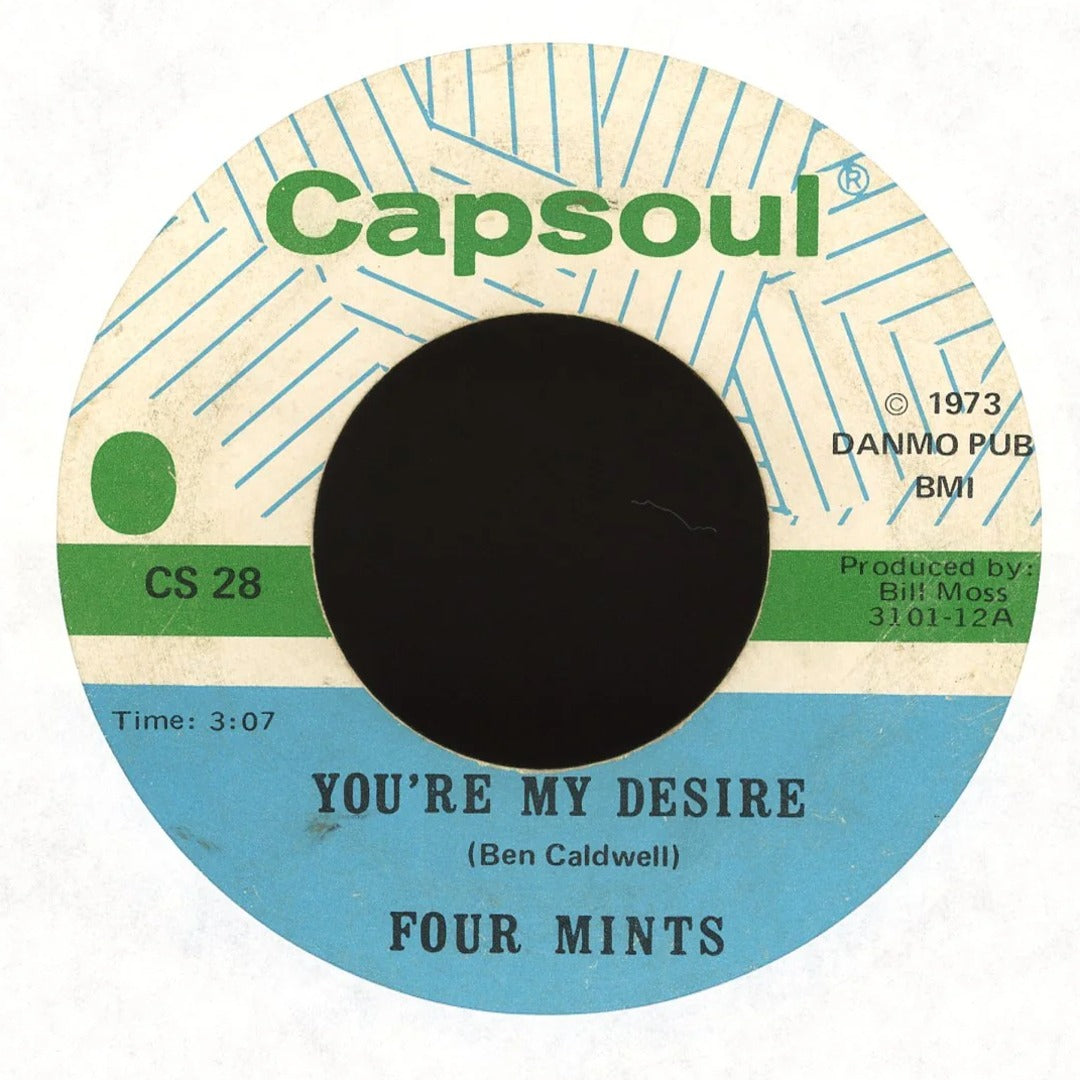 The Four Mints - You're My Desire / You Want To Come Back on Capsoul Sweet Soul 45