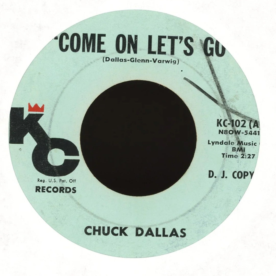 Chuck Dallis - Come On Let's Go on KC Records - Promo Rockabilly 45