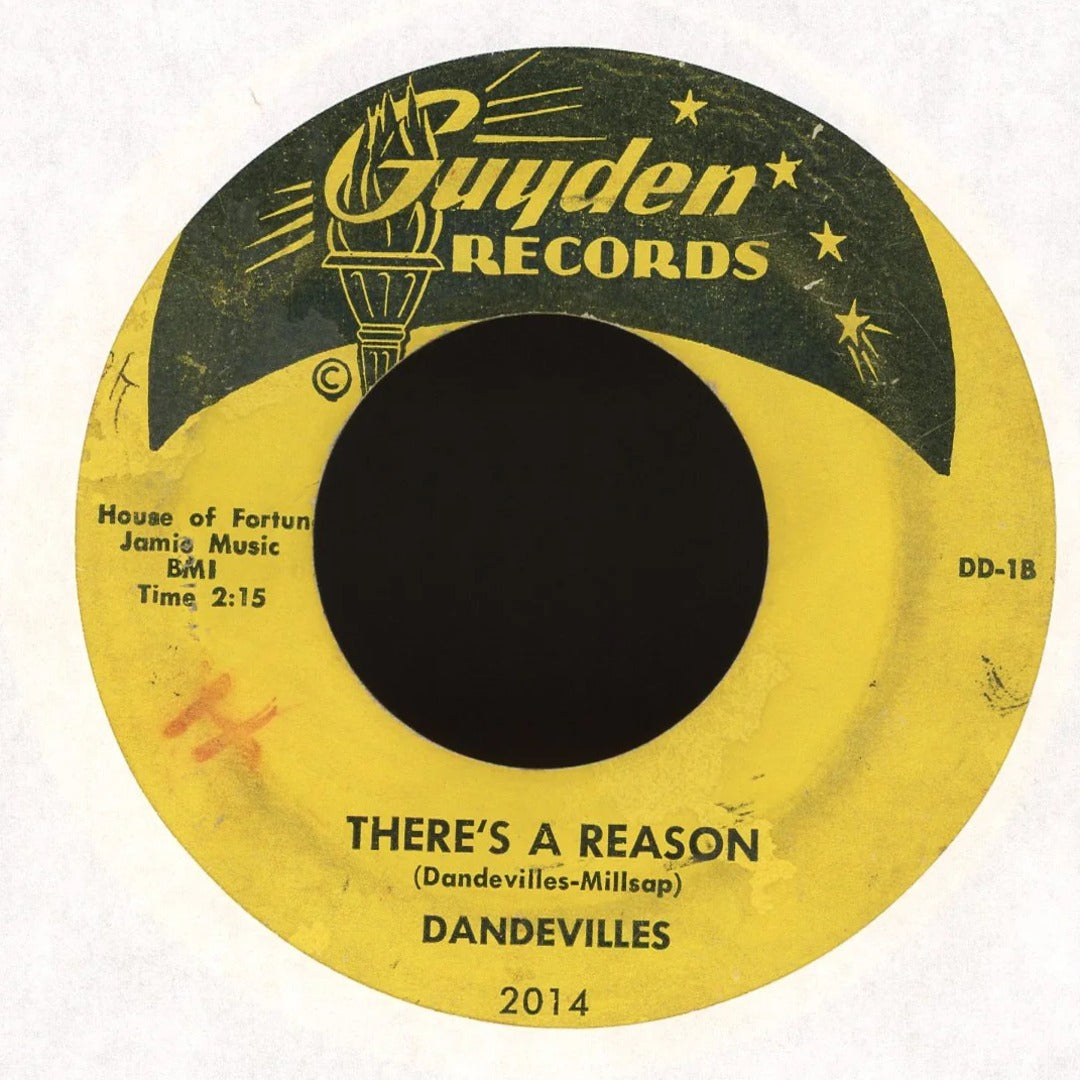 Dandevilles - Nasty Breaks / There's A Reason on Guyden Records R&B Doo Wop 45
