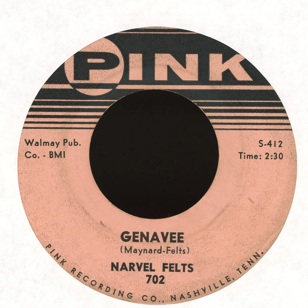 Narvel Felts - Honey Love / Genavee on Pink Rockabilly 45