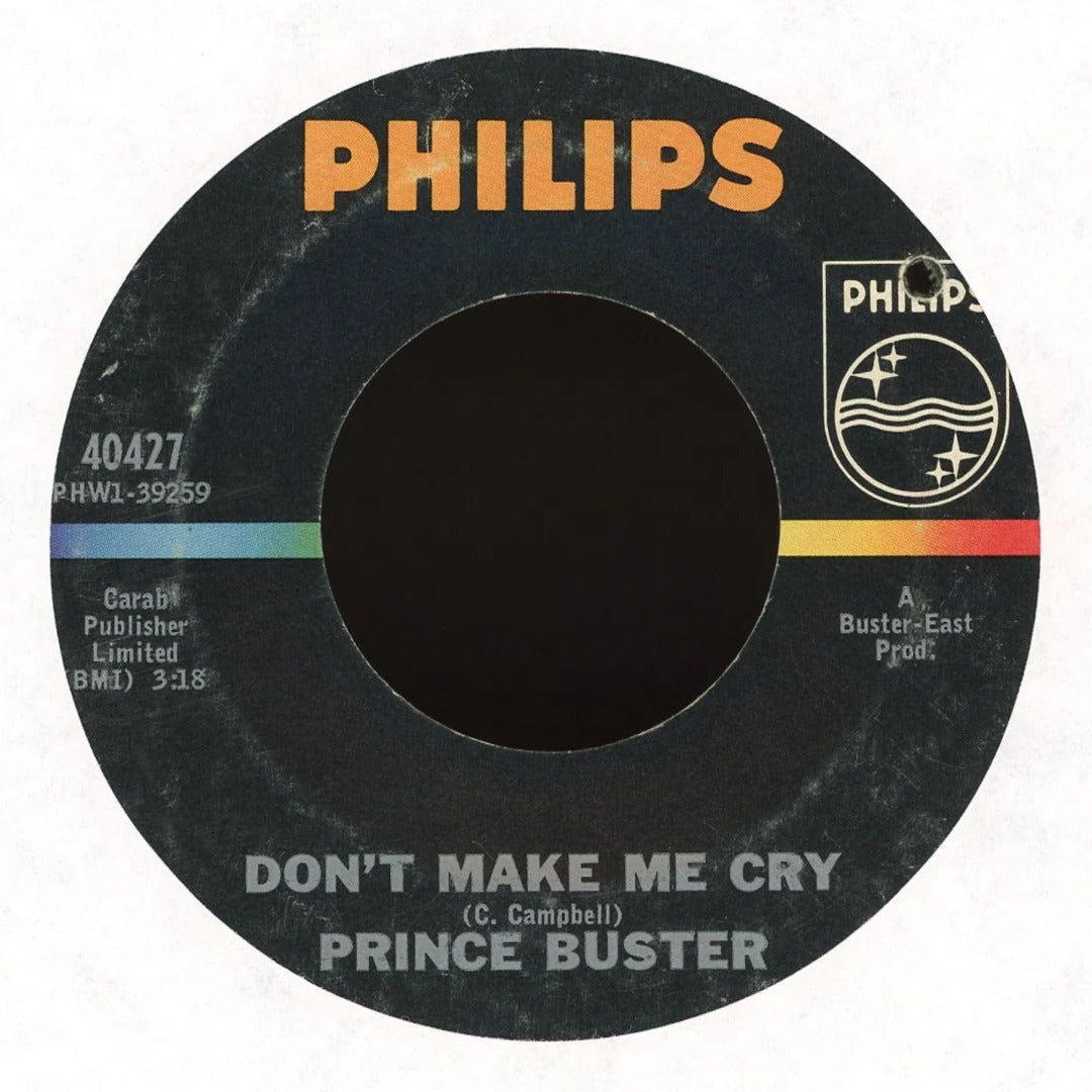 Prince Buster - Ten Commandments on Philips Reggae 45