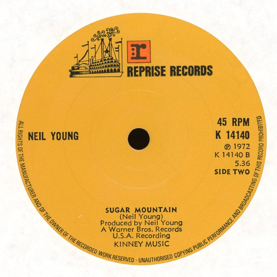 Neil Young - Heart Of Gold on Reprise Records Rock 45 UK Pressing