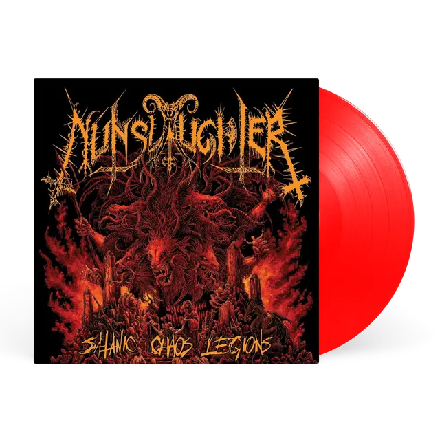 Nunslaughter - Satanic Chaos Legions [Red Vinyl]