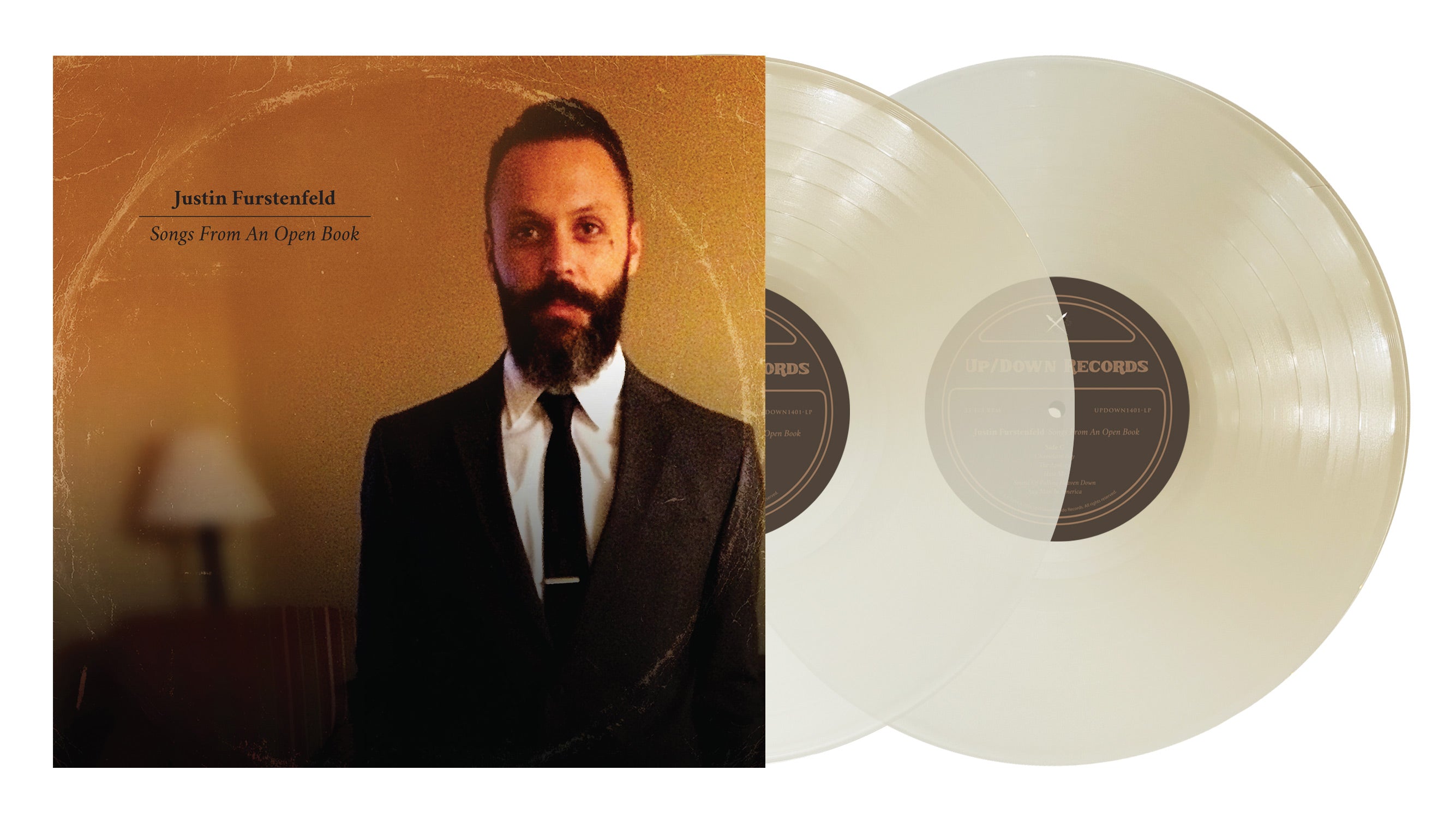 [PRE-ORDER] Justin Furstendfeld - Songs From An Open Book [Indie-Exclusive Milky Clear Vinyl] [Release Date: 09/25/2026]
