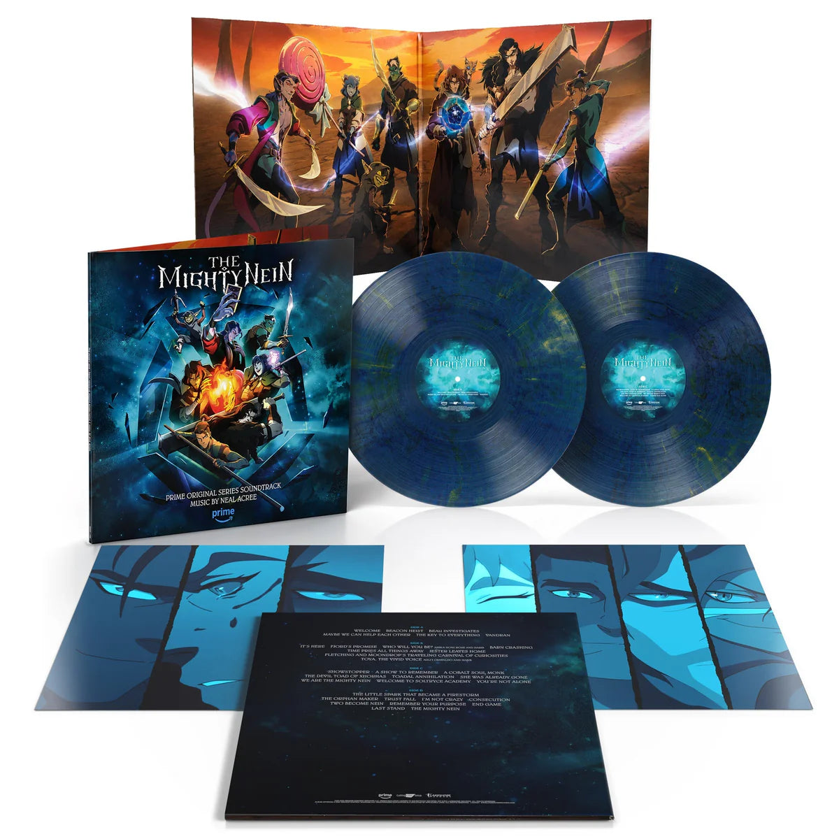 [PRE-ORDER] Neal Acree - The Mighty Nein (Original Series Soundtrack) [Gold & Cobalt Vinyl] [Release Date: 08/07/2026]