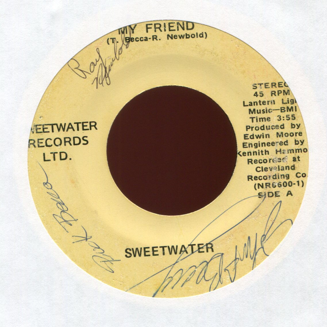 Sweetwater - Lady of the Sea Private Rock 45
