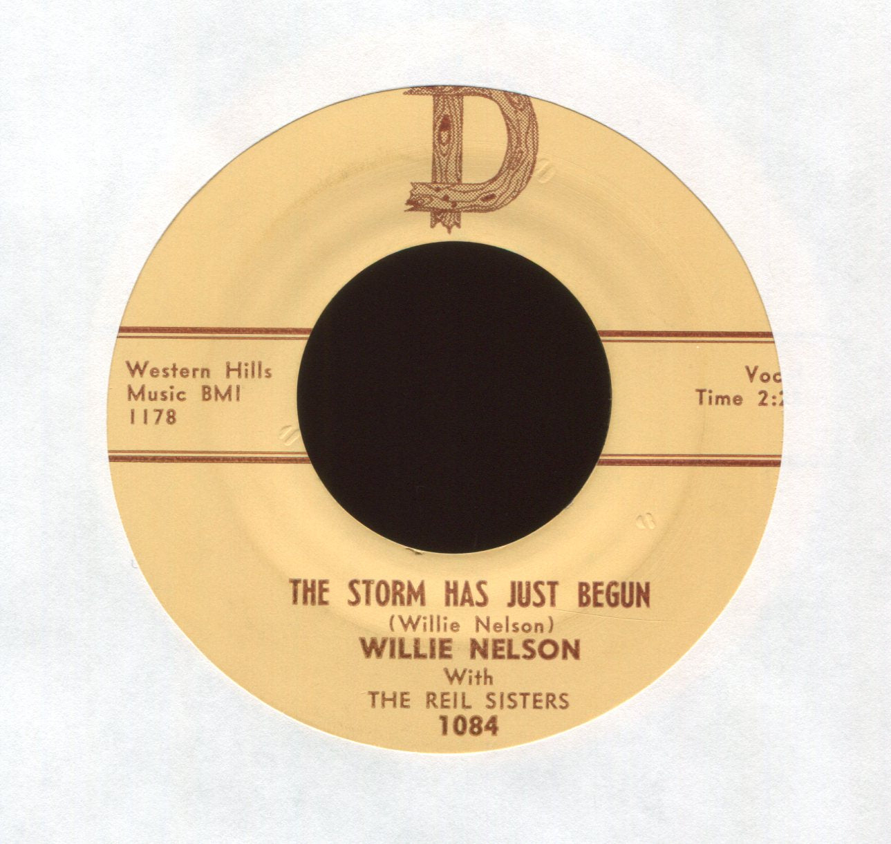 Willie Nelson - Man With the Blues on D Country Bop 45