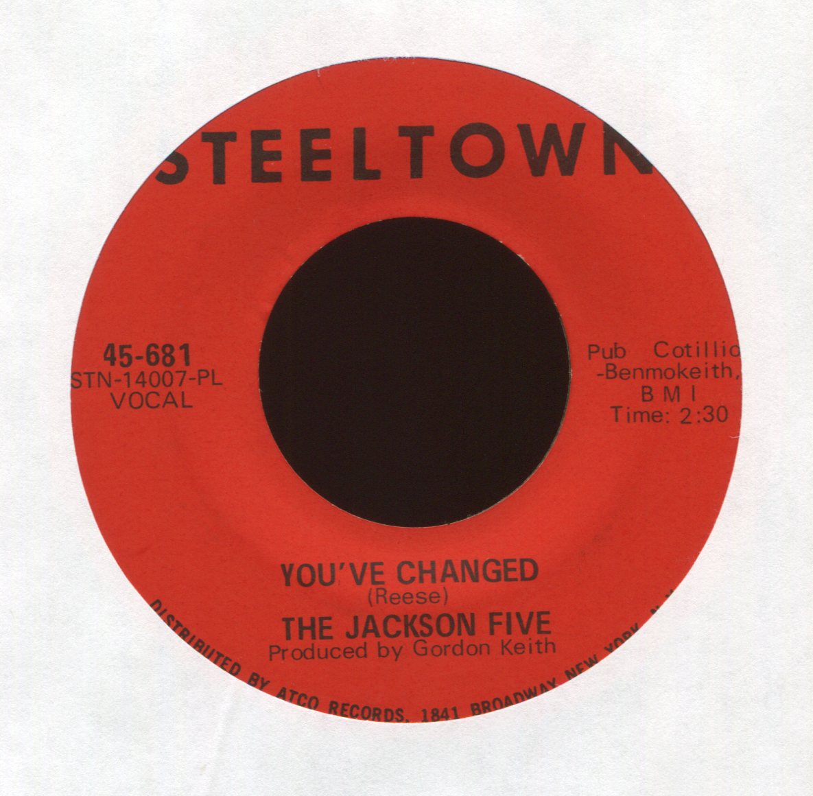 The Jackson 5 - Big Boy on Steeltown Northern Soul 45
