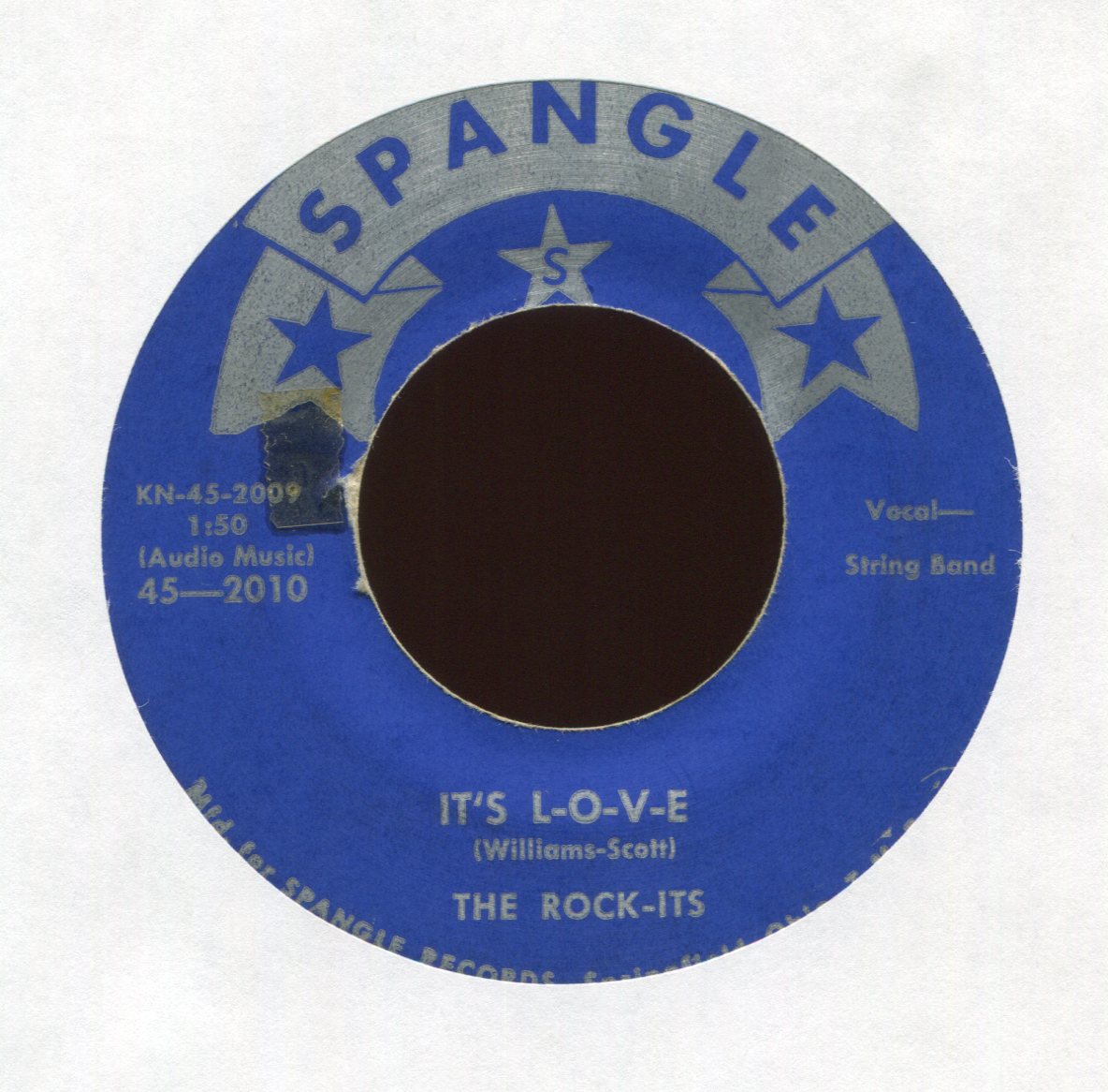 The Rock-Its - It's L-O-V-E on Spangle Rockabilly 45