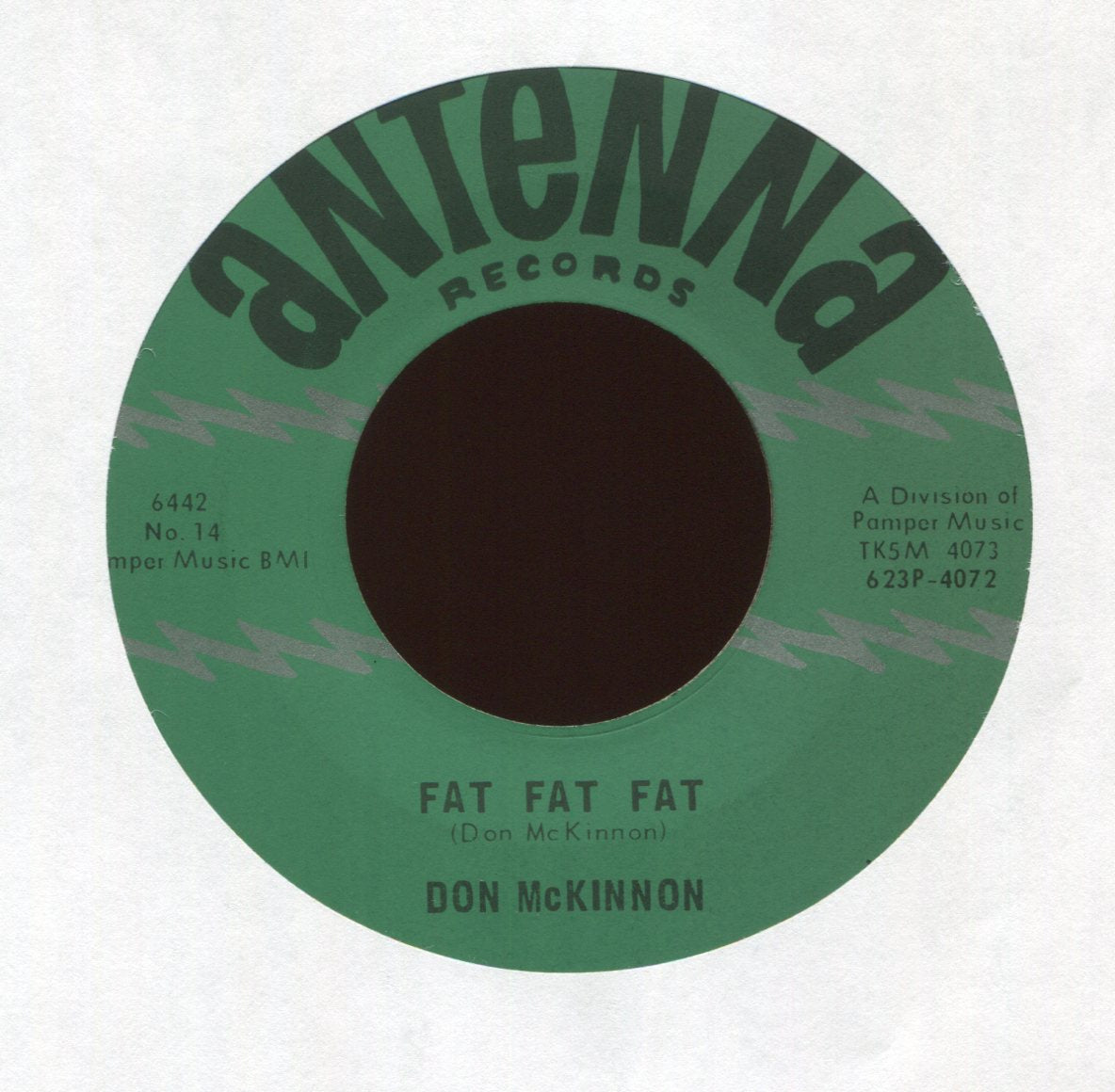 Don McKinnon - Fat, Fat, Fat on Antenna Rockabilly 45