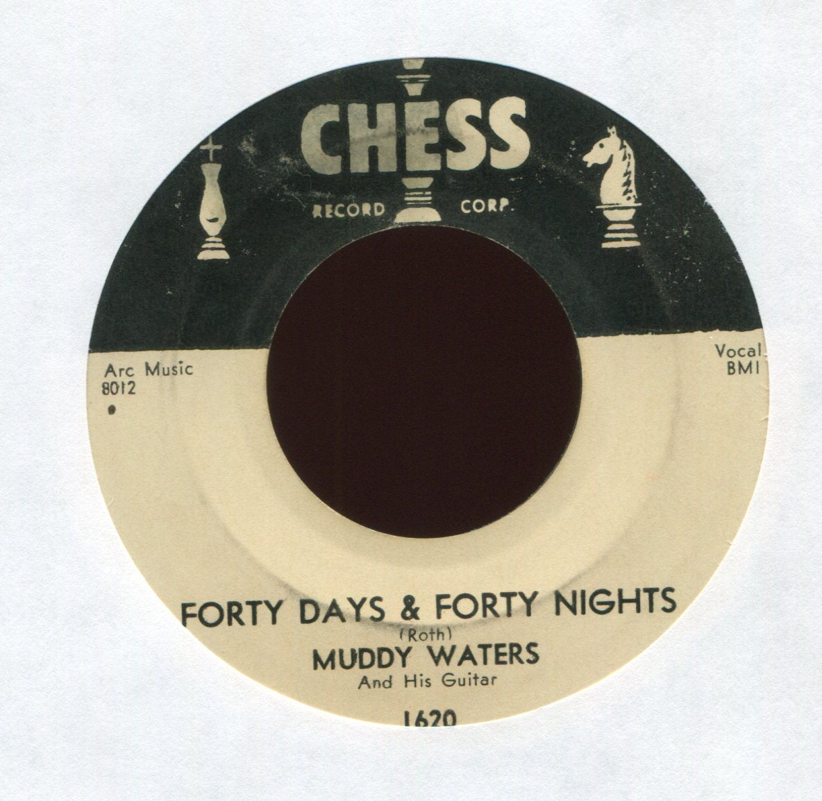 Muddy Waters - Forty Days & Forty Nights on Chess Rare Promo R&B Blues 45