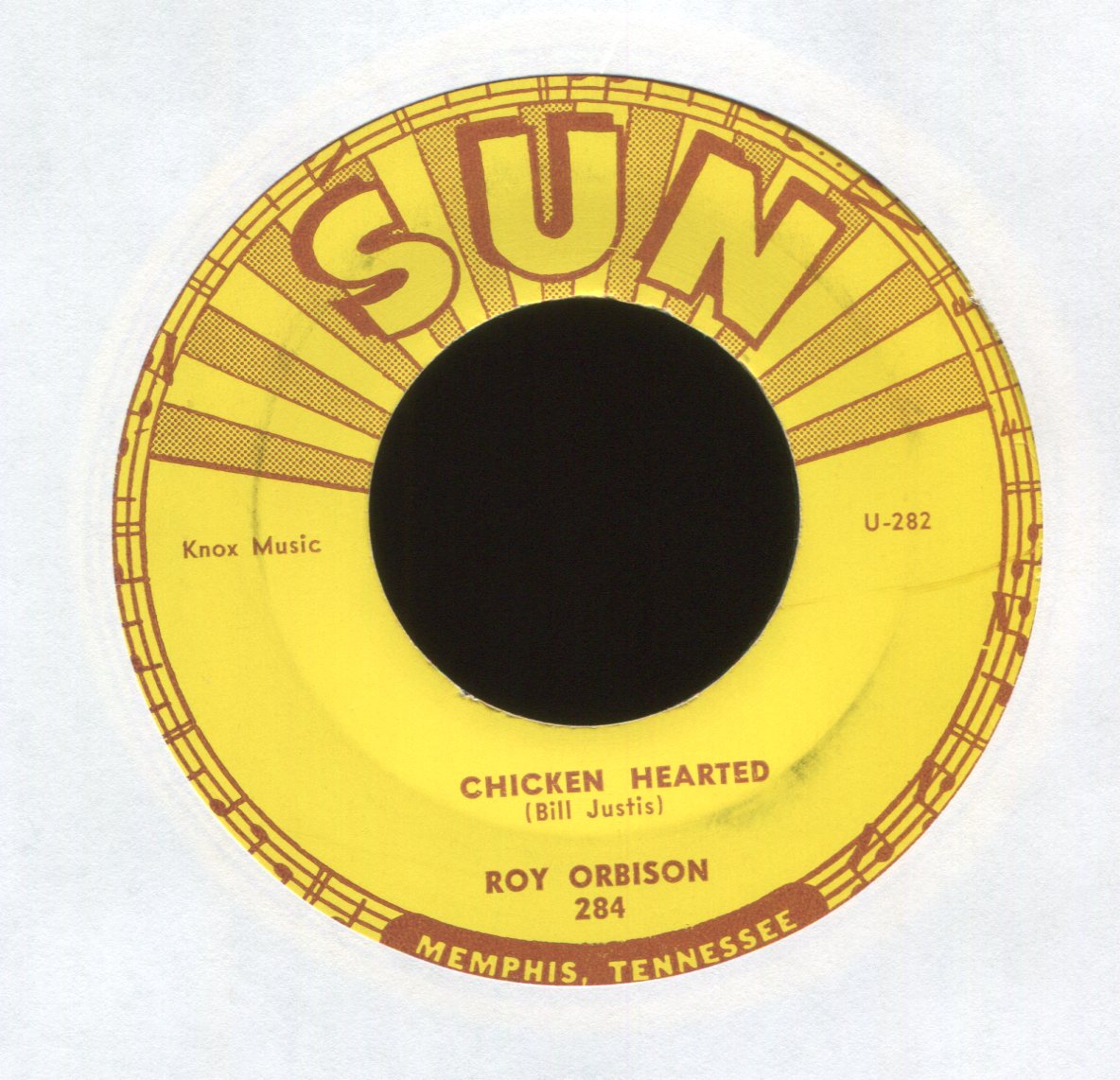 Roy Orbison - Chicken Hearted on Sun Rockabilly 45